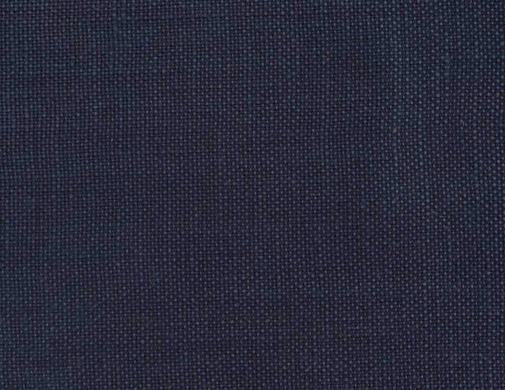 Blended double color linen duvet cover Navy/Aqua - Naughty Linen